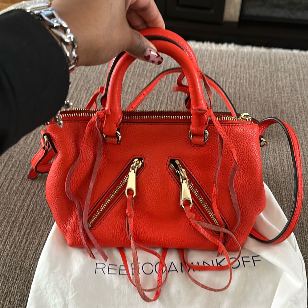 Small 8x6 rebecca minkoff satchel.